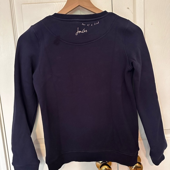 Girls Joules Sequin Unicorn Sweatshirt - Picture 4 of 8